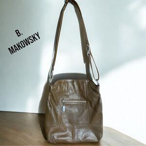B. Makowsky Brown Crossbody Bag
